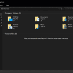 Modo oscuro en windows 10 explorador