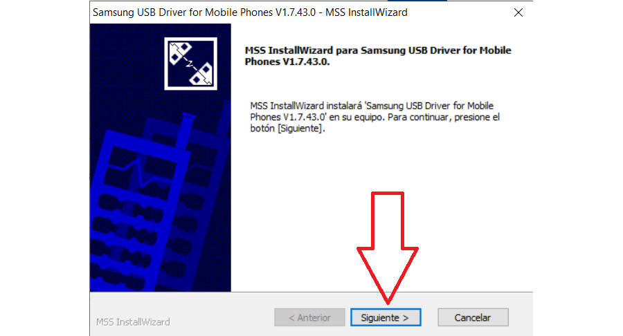 Driver Samsung v1.7.43.0